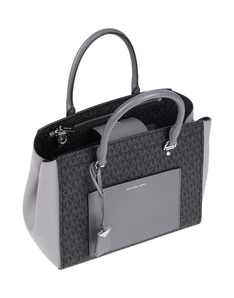 michael kors dark grey purse|michael kors handbags small gray.